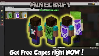 EXPIRED How to get free Minecraft Capes in 2024 [upl. by Yukio669]