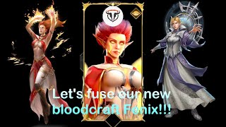 Lets fuse our new bloodcraft FenixBloodline Heroes of Lithas [upl. by Caldwell]