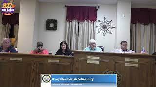 Avoyelles Parish Police Jury Monthly Meeting [upl. by Karlan]