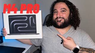 Big upgrade for my workflow unboxing the MacBook Pro M4 Pro [upl. by Leilani]