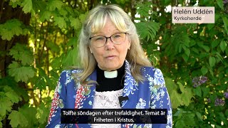 Friheten i Kristus tankar inför helgen [upl. by Oster]