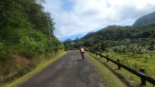 Bike tour of Huahine French Polynesia 🇵🇫 [upl. by Nesta]