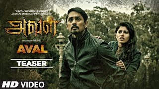 Aval  Tamil Teaser  This November – Viacom18 Motion Pictures [upl. by Attaynek260]