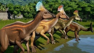 Jurassic World Evolution  All Olorotitan Skins 1080p 60FPS [upl. by Nisaj159]