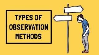 TYPES OF OBSERVATION METHODS IN PSYCHOLOGY [upl. by Atilemrac774]