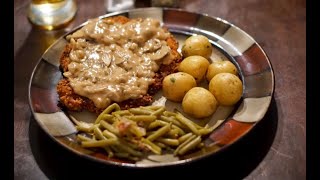 How to make Jägerschnitzel [upl. by Chandal]