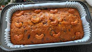 Easy Christmas Cake Recipe 🎄 For a Small Family Quick and Delicious Fruit Cake Recipe [upl. by Cybil833]