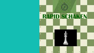 KAN IK NOG WINNEN IN RAPID SCHAKEN [upl. by Arrim227]