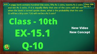 Ex 151 Q10 Class10  Probability  Exercise 151  Class10 Math  Class10 Ex 151 Q10  Green Board [upl. by Lebasile]