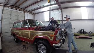 Grand Wagoneer engine swap [upl. by Irak]