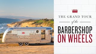 The Grand Tour of the Cremo Barbershop on Wheels [upl. by Ennahgem604]