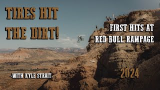 Going Deep First Hits at Red Bull Rampage 2024 [upl. by Thibaud]