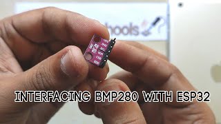 Interfacing BMP 280 with ESP32 with error solutions  CircuitSchools [upl. by Rodi384]