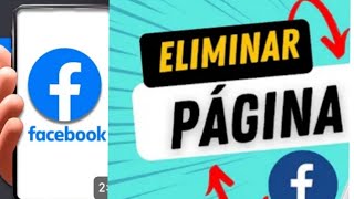 Cómo eliminar página de Facebook en 2024  2025 [upl. by Weil]