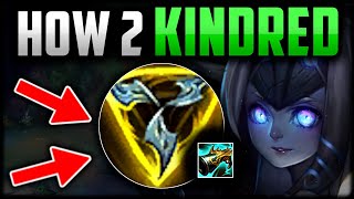 KINDRED JUNGLE IS NO JOKE  How to Play Kindred Jungle amp CARRY Season 14  League of Legends [upl. by Junia]