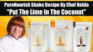 PureNourish Shake Recipe By Chef Nelda With Slenderiiz Weight Management Products [upl. by Briny106]