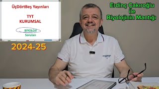 ÜÇDÖRTBEŞ YAYINLARI İLK PROVA BİYOLOJİ SORULARI [upl. by Arch]