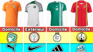 CAN 2024 Les Maillots Officiels des Sélections [upl. by Ennairol]