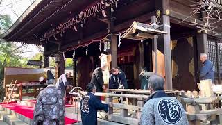 喜多見氷川神社・豆まき節分祭（鬼問答・大国舞）鬼やらい2024年2月3日 [upl. by Boynton]