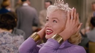 Gentlemen Prefer Blondes 1953 quotits a tiaraquot scene hd [upl. by Lerrehs]