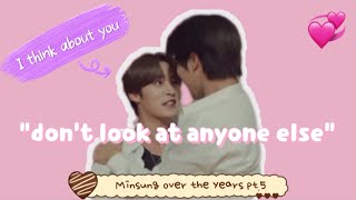 Minsung over the years pt5 because theyre lovey dovey💞 [upl. by Aslam984]