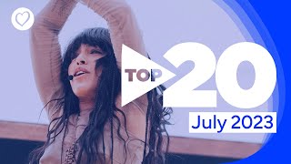 Eurovision Top 20 Most Watched July 2023  UnitedByMusic [upl. by Juetta]