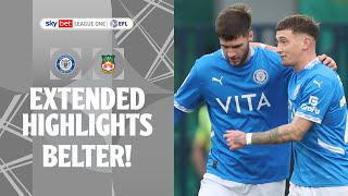 BARRY BELTER  Stockport County v Wrexham extended highlights [upl. by Einnok589]