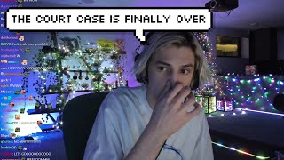 xQc Announces that his Court Case is Finally Closed [upl. by Greiner424]