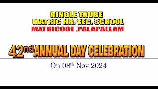 Annual Day Celebration Ringle Taube Matric Higher Sec School  MathicodePalapallam annualday [upl. by Perlie]