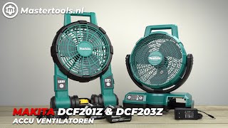 Makita DCF201Z amp DCF203Z Accu Ventilatoren  Mastertoolsnl [upl. by Okime]