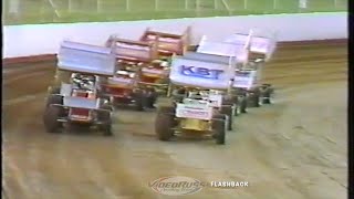 speedway Flashback Newcastle Motordrome Winfield Sprintcar Masters Div 1  23011994 [upl. by Eaneg]