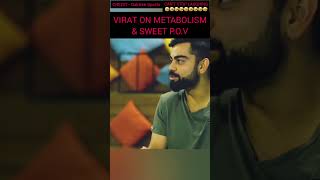 VIRAT On Sweets 😋🤣❤️ Credit  Oaktree Sports shorts [upl. by Alexei]