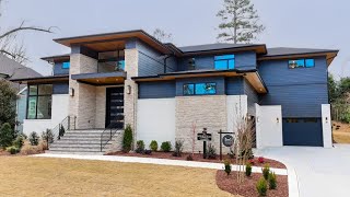 TOUR A Modern 265M Luxury Home in Raleigh North Carolina  ERIC MIKUS TOUR  Million Dollar Home [upl. by Nohsram333]