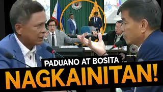 Paduano at Bosita nagkainitan sa pagkocontempt ng anim na pulis sa kongreso [upl. by Ordnagela509]