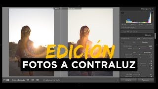 Como EDITAR fotos a CONTRALUZ 2  VioletaPhoto [upl. by Aihseit]