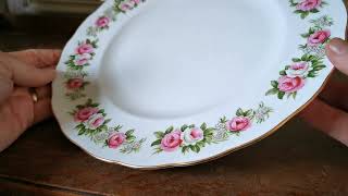 Colclough Ridgway Enchantment China Dinner Plate [upl. by Louth]