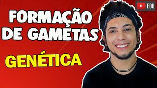 FORMAÇÃO DE GAMETAS  2 LEI DE MENDEL  GENÉTICA  Biologia com Patrick Gomes [upl. by Norri36]