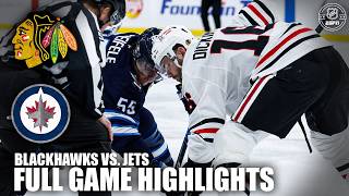 Chicago Blackhawks vs Winnipeg Jets  Full Game Highlights  NHL on ESPN [upl. by Akili]