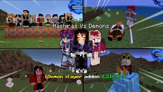 Minecraft Demon slayer addon 12130demon slayer mod 12130demon slayer addon mcpe 12130 [upl. by Eads943]