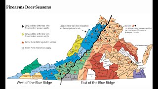 What Virginia has 7 months of deer season Explained Hunting 101 class [upl. by Troyes]