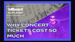 Billboard Explains Why Concert Tickets Are So Expensive [upl. by Nylg]