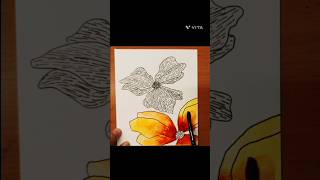 Watercolor Easy Tips And Tricks  Art Painting 🎨 painting shorts ytshorts artpalettebytehmina [upl. by Tellford]