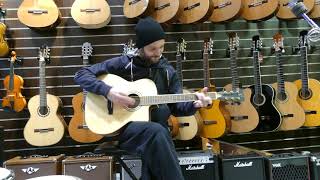 APC  GA100 Cutaway Acoustic Guitar Demo [upl. by Lyj732]