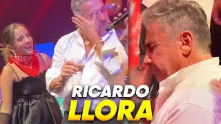 Ricardo Montaner Llora Al Cantarle A Ricky y Stefi Roitman En Su Boda [upl. by Tove]