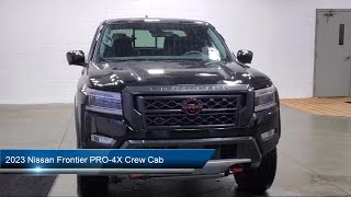 2023 Nissan Frontier PRO4X Crew Cab Akron Canton Wadsworth Cuyahoga Falls Green [upl. by Nuahsyar]