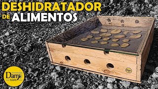 DESHIDRATADOR DE ALIMENTOS CASERO SOLAR [upl. by Clower]