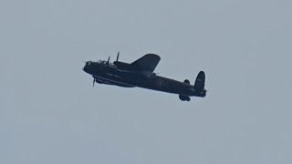 Lest We ForgetLancaster remembranceday 🪖🎖 2024 Brantford ON flyby unexpected Flight ytvideo [upl. by Adnor830]