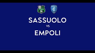 SASSUOLO  EMPOLI  12 Live Streaming  SERIE A [upl. by Sivie]