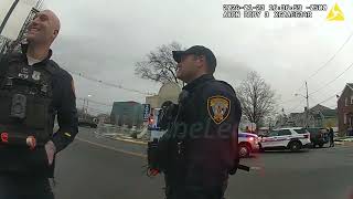 Police Sprint Across Highway To Catch Best Buy Shoplifter [upl. by Ecnarrot]