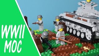 LEGO WWII MOC  BATTLE OF MINSK [upl. by Robyn276]